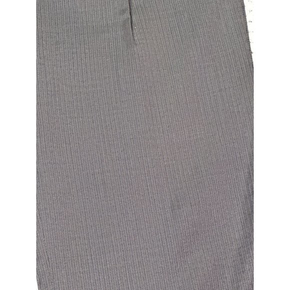 JoS. A. Banks Pants Mens 36 Reg Pinstripe Gunmetal Grey Pleats Wool Dress Work - Picture 2 of 16